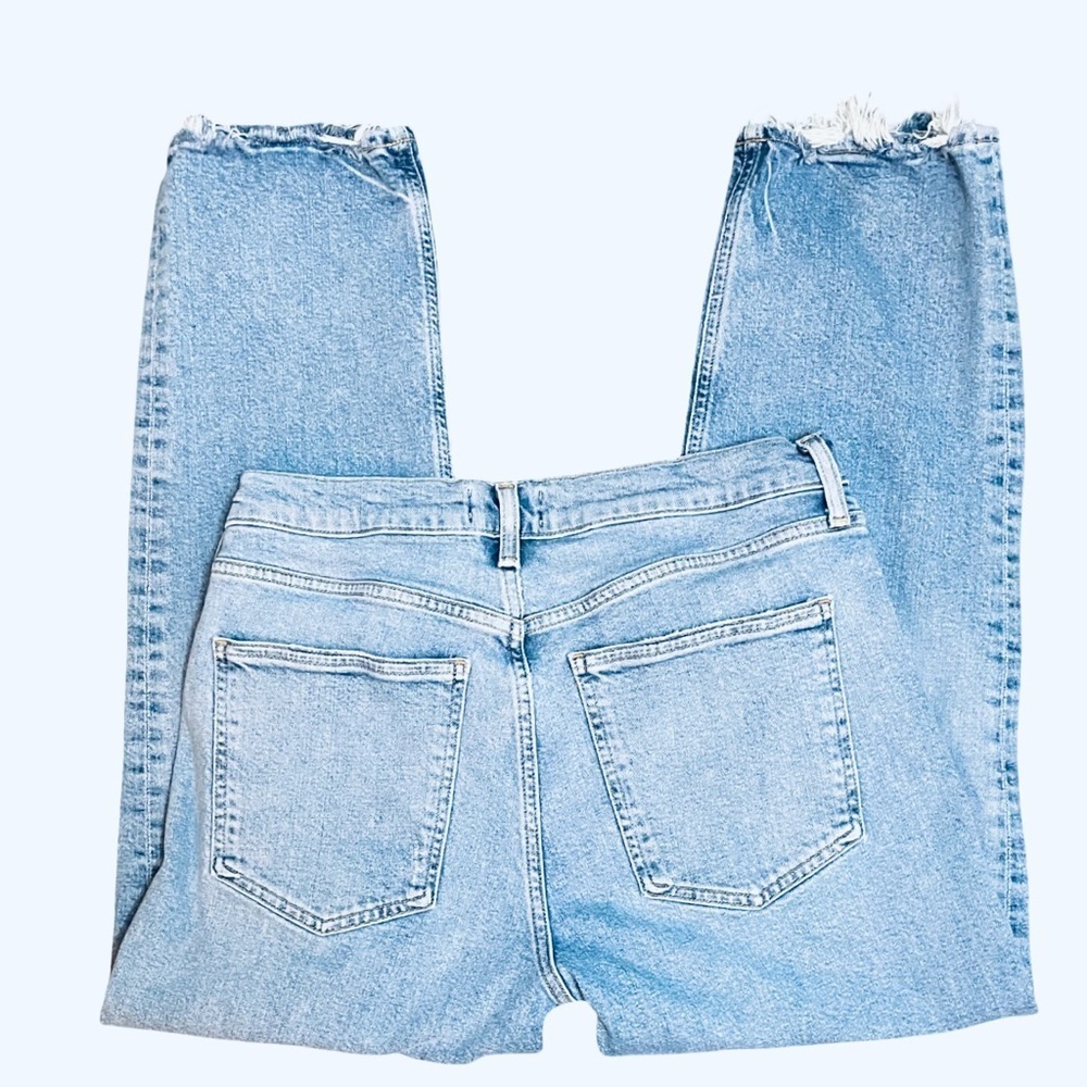 AGOLDE Kye Mid Rise Straight Leg Distressed Hem Medium
Blue Denim Jean Size 29 - Picture 6 of 11